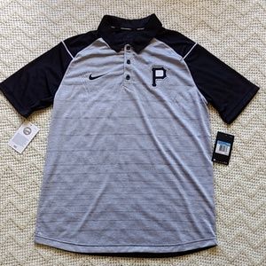 Nike Pittsburgh Pirates Golf Shirt Polo Medium